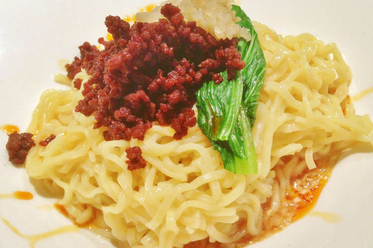 肉そぼろで汁なし坦々麺風 レシピ 作り方 By Riesmo クックパッド 簡単おいしいみんなのレシピが352万品