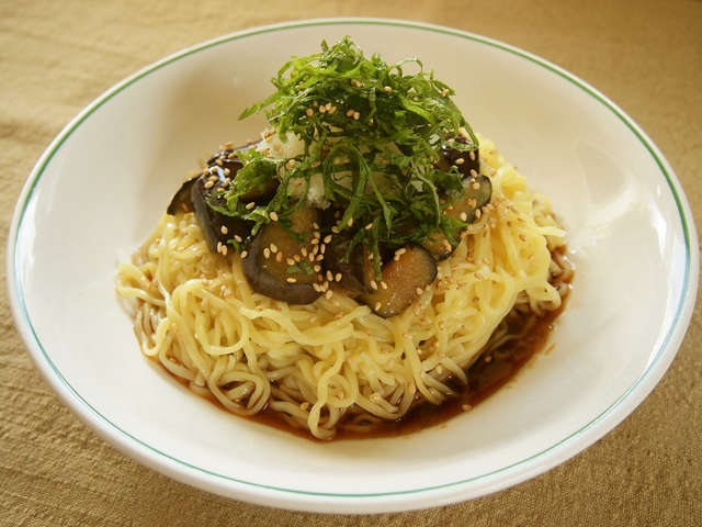 マルちゃん正麺で ナスの冷やし中華 レシピ 作り方 By うさぎのう