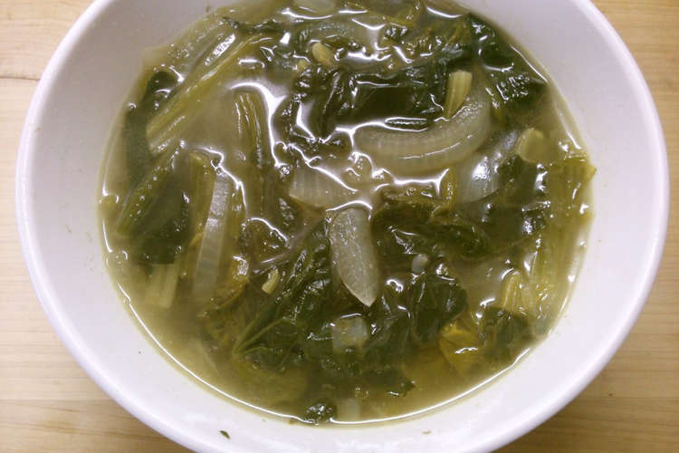 ほうれん草と 玉ねぎの コンソメスープ レシピ 作り方 By 331ミミイ クックパッド 簡単おいしいみんなのレシピが366万品