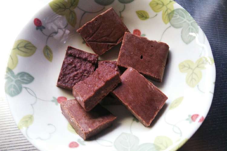 妊娠中 豆腐 おからで板チョコの代わり レシピ 作り方 By りんりん523 クックパッド 簡単おいしいみんなのレシピが370万品