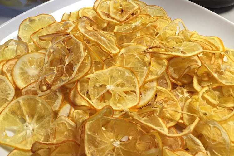 オーブンで乾燥レモン レモン消費対策 レシピ 作り方 By Taikostanzo クックパッド 簡単おいしいみんなのレシピが358万品