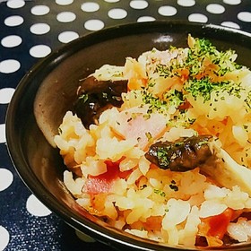 驚愕!丸ごとトマトの炊き込みご飯♪