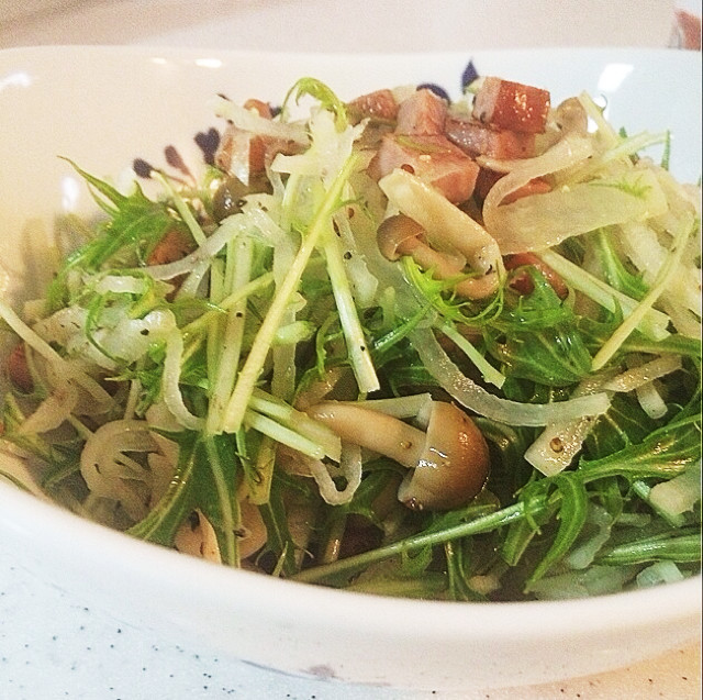 大根と水菜のサラダ☆マリネ風の画像