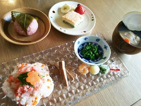 離乳食☆ひな祭りプレート