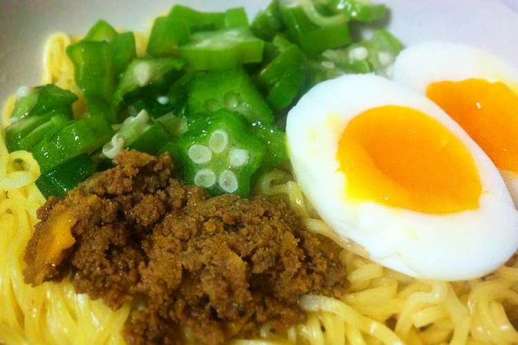 マルちゃん正麺 冷し中華 肉味噌アレンジ レシピ 作り方 By Hananeko C クックパッド 簡単おいしいみんなのレシピが374万品
