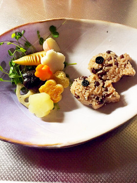卒業式はめでたいご飯