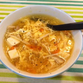 酸辣湯スープ*サンラータン