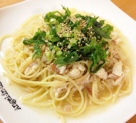 簡単!梅としその和風パスタ