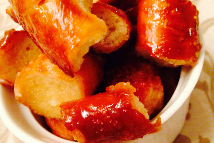 カリカリ プレッツェルで簡単おやつ レシピ 作り方 By Apfel クックパッド