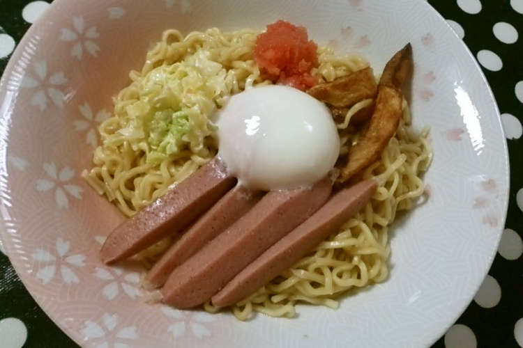 温玉のっけ ごまだれ冷やし中華 レシピ 作り方 By サンタローザ クックパッド 簡単おいしいみんなのレシピが356万品