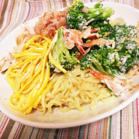 マルちゃん正麺 冷やし中華 夏ランチ