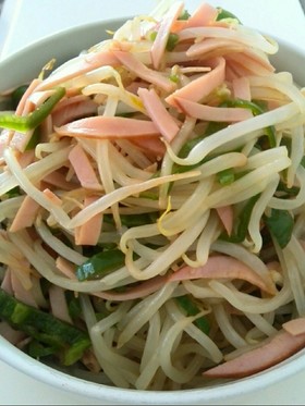 もやしの酢の物 糖質制限も出来る