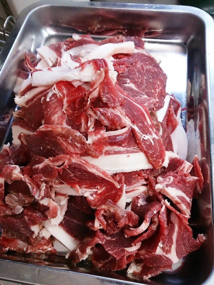 猪肉の焼き肉の画像