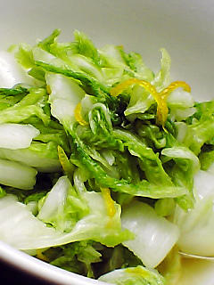 柚子茶で♪白菜のサラダ漬物の画像