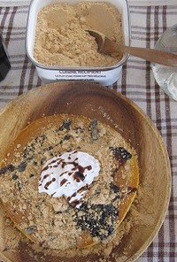 かぼちゃの煮物　ＤＥ　パンケーキ