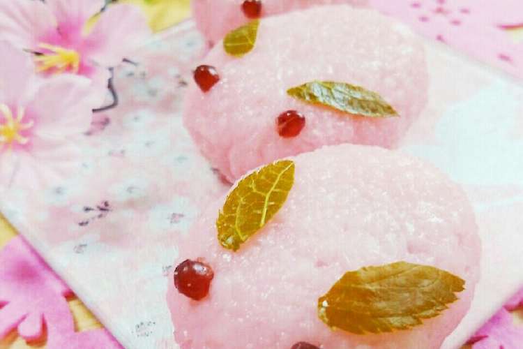 桜餅de簡単可愛いうさぎさん レシピ 作り方 By Ayakoooooo クックパッド 簡単おいしいみんなのレシピが365万品