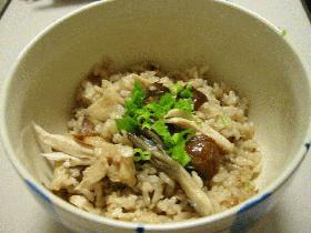 こっくり、くりくり甘栗ご飯