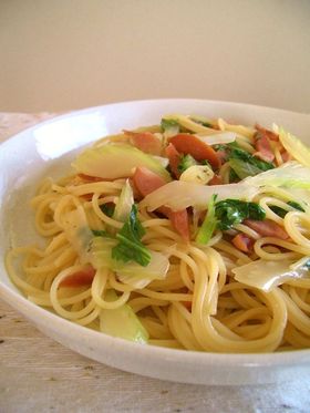 セロリ香る☆パスタ