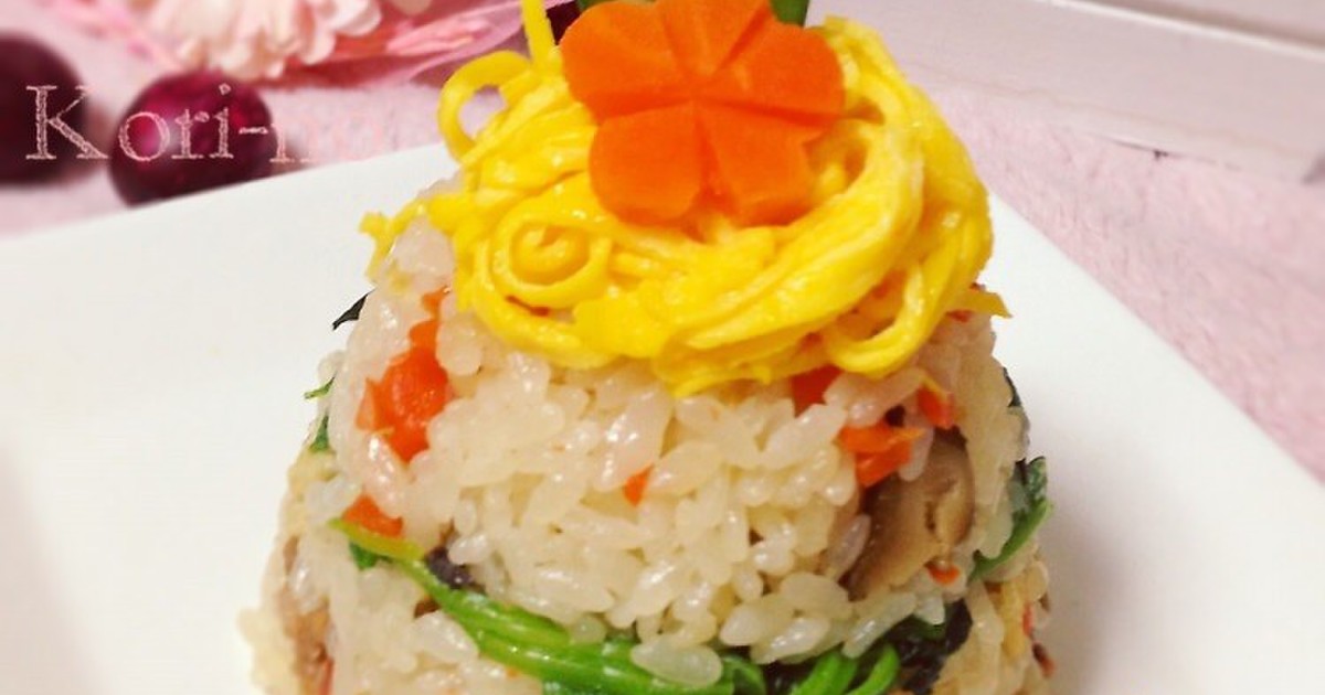 炊き込みチラシ寿司 保育所ひな祭り レシピ 作り方 By コリーノ クックパッド 簡単おいしいみんなのレシピが360万品