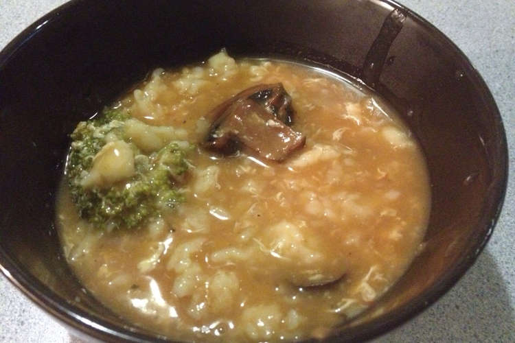 小麦粉で朝食簡単即席ガーダスープ レシピ 作り方 By クックefo0ba クックパッド