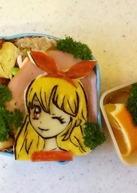 アイカツ❗️の星宮いちごのキャラ弁❤️