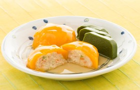 介護食 月見かぼちゃまんじゅう