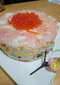 ひな祭り♡ケーキ寿司♡