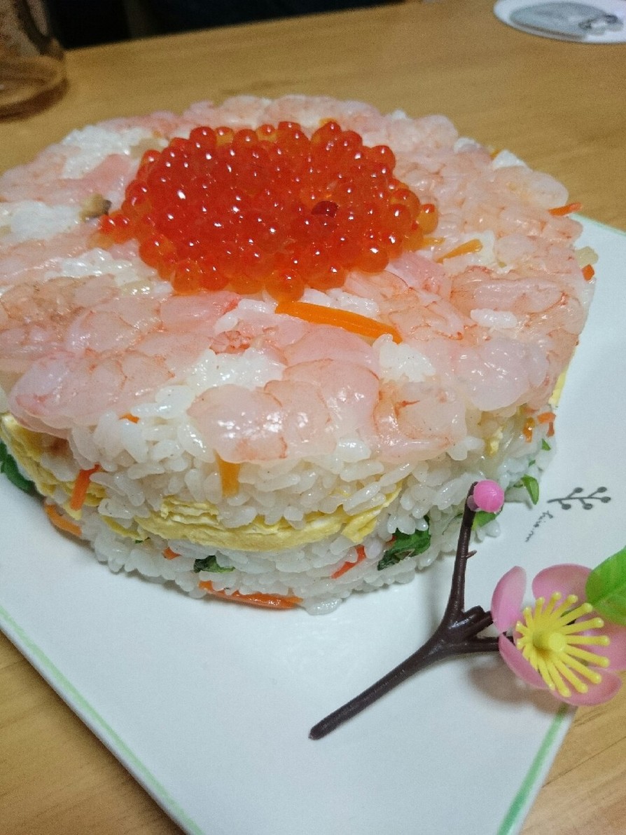 ひな祭り♡ケーキ寿司♡の画像