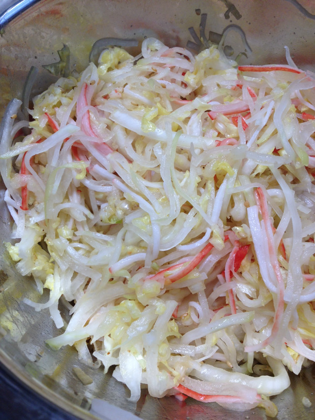 大根と白菜の中華風サラダの画像