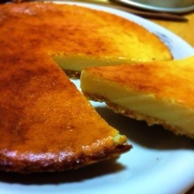 6Pチーズで簡単ベイクドチーズケーキ♡の画像