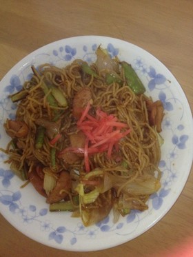 マルちゃん焼きそば春野菜炒め