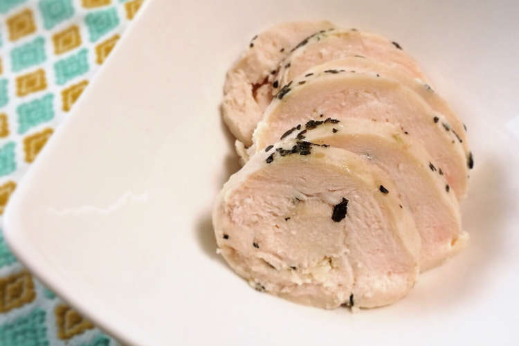 鶏胸１枚で鶏ハム 少量簡単ダイエットに レシピ 作り方 By Shokoyama クックパッド 簡単おいしいみんなのレシピが361万品