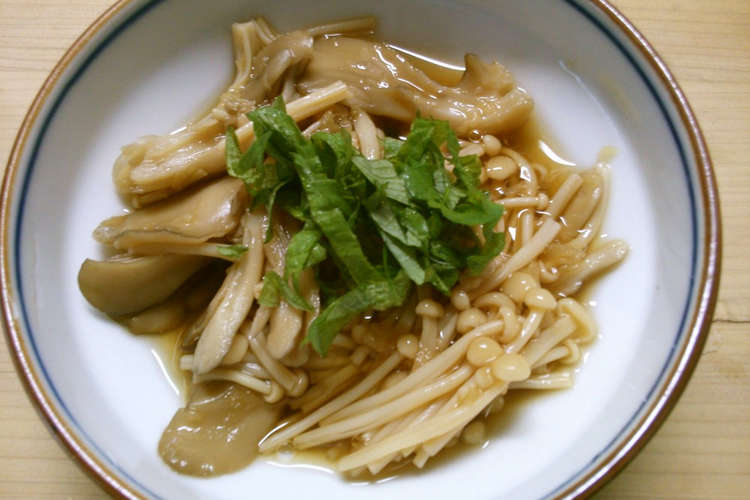 簡単 一品 えのきと 舞茸の ポン酢煮 レシピ 作り方 By 331ミミイ クックパッド 簡単おいしいみんなのレシピが352万品