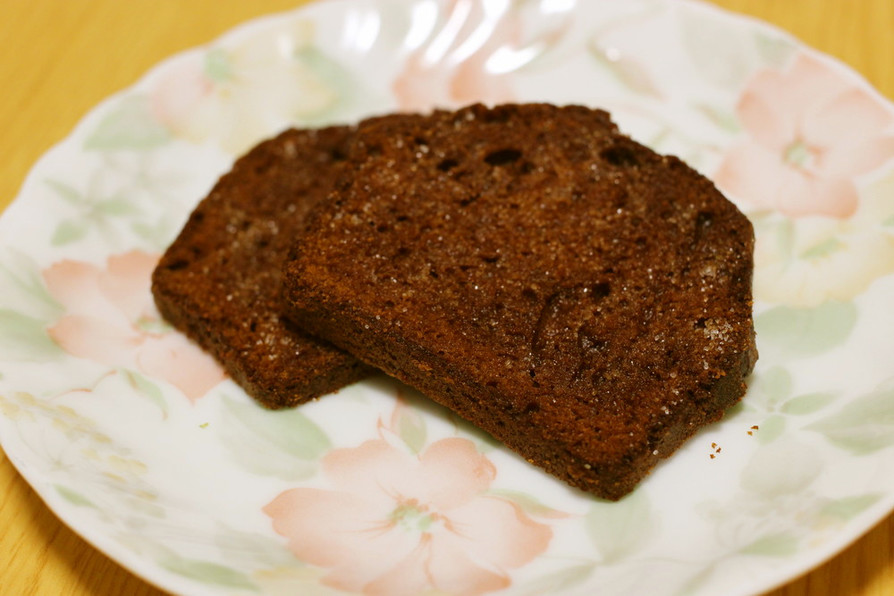 【節約レシピ】パウンドケーキ救済ラスクの画像