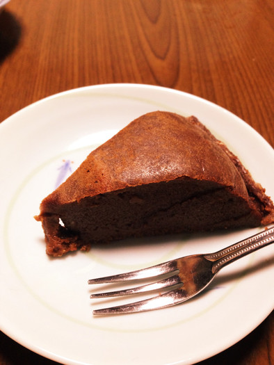 簡単☆チョコケーキの作り方(炊飯器使用)の写真