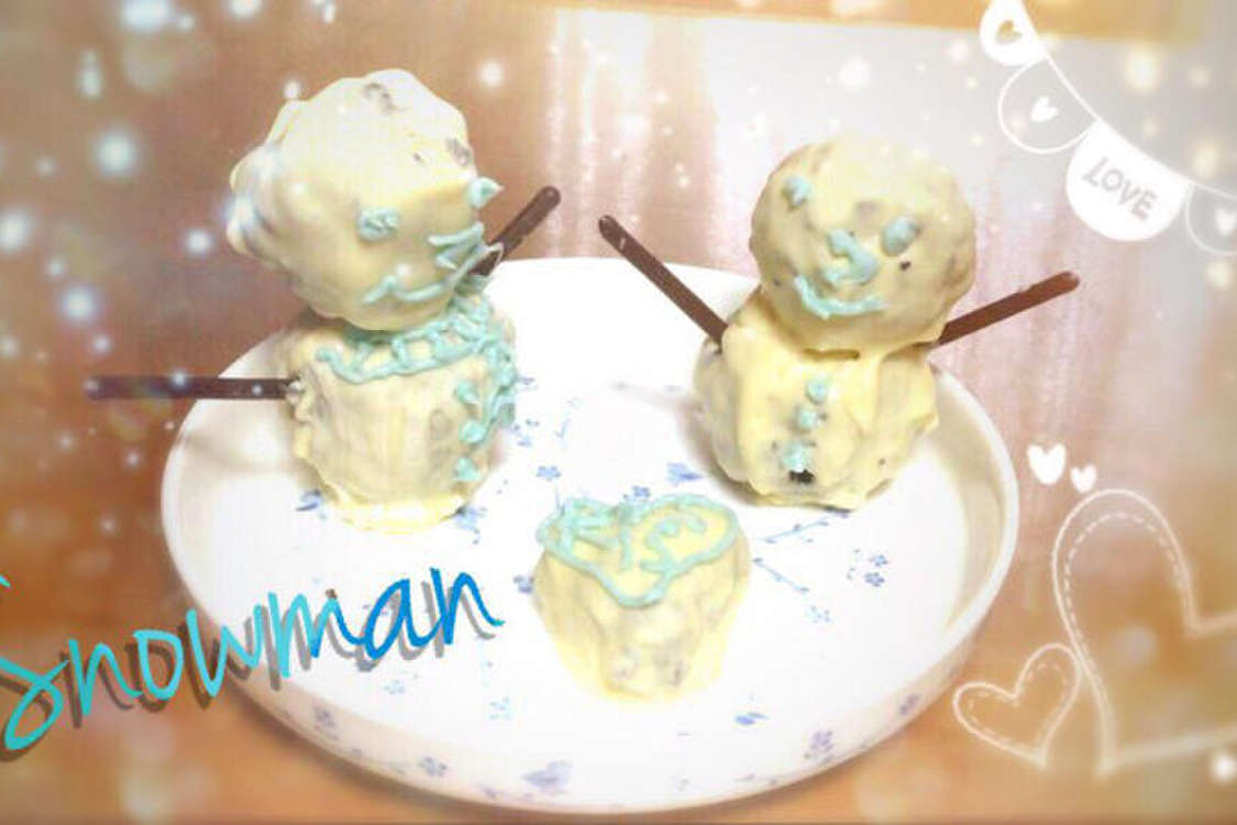 ホワイトデーに かわいい簡単スノーマン レシピ 作り方 By Lovekm クックパッド 簡単おいしいみんなのレシピが379万品