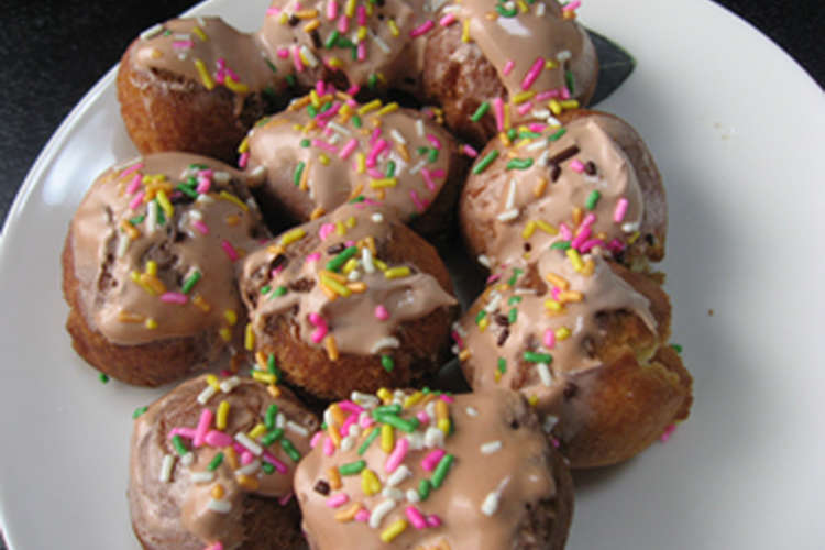 7色チョコのドーナツ レシピ 作り方 By Bapeaholic クックパッド 簡単おいしいみんなのレシピが356万品