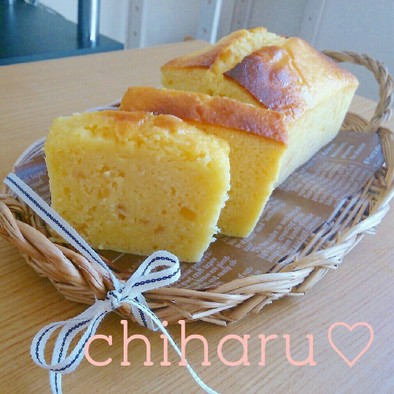 しっとり♡レモンヨーグルトパウンドケーキの写真