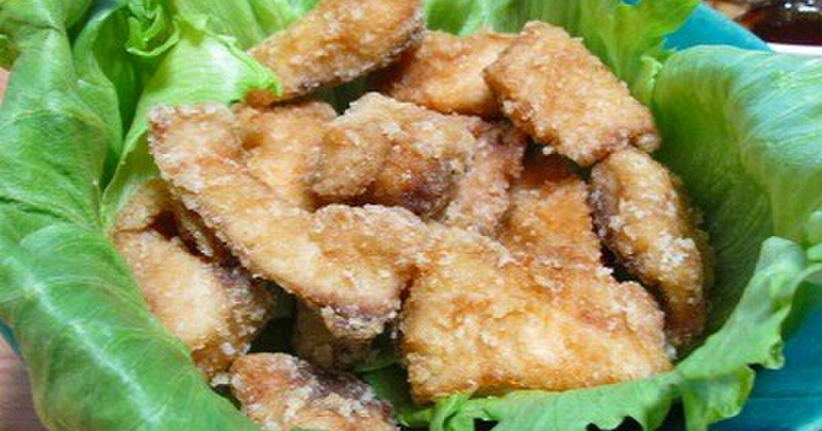 ボラの竜田揚げ レシピ 作り方 By Cfマスター クックパッド 簡単おいしいみんなのレシピが361万品