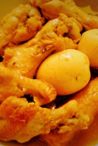 簡単☆鶏手羽とたまごのさっぱり煮