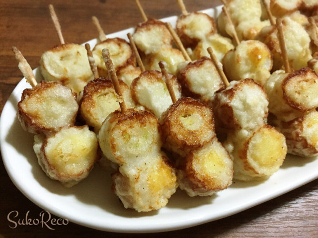 お弁当にも♡ちくわの天ぷらチーズ＆ねぎの画像