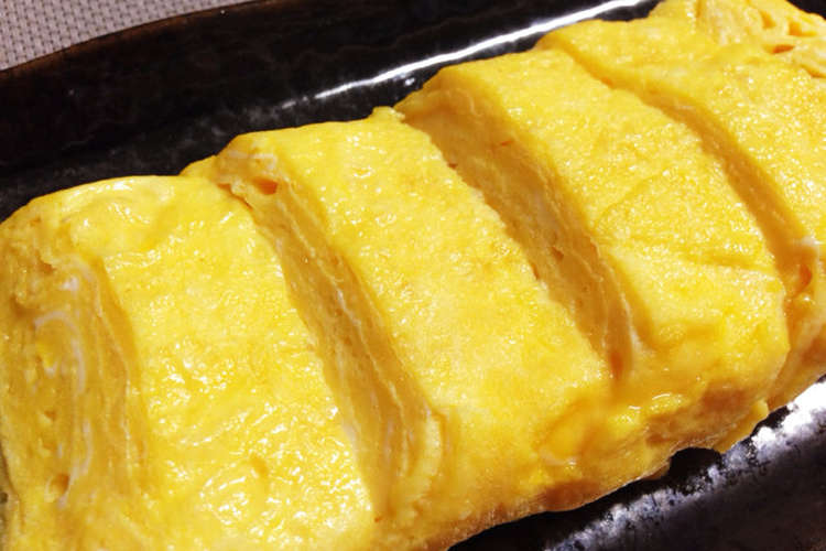朝食お弁当にわが家の厚焼きだし巻き卵焼き レシピ 作り方 By やちゅぴちゅ クックパッド