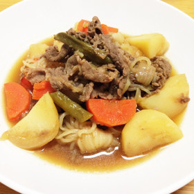 ☆初心者でも簡単☆めんつゆで肉じゃが♪
