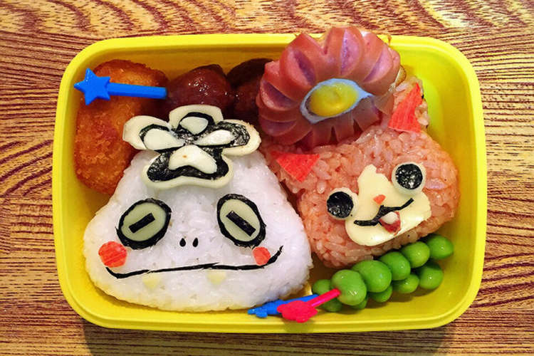 ジバニャンツチノコパンダ キャラ弁 レシピ 作り方 By ツボさんさん クックパッド 簡単おいしいみんなのレシピが350万品