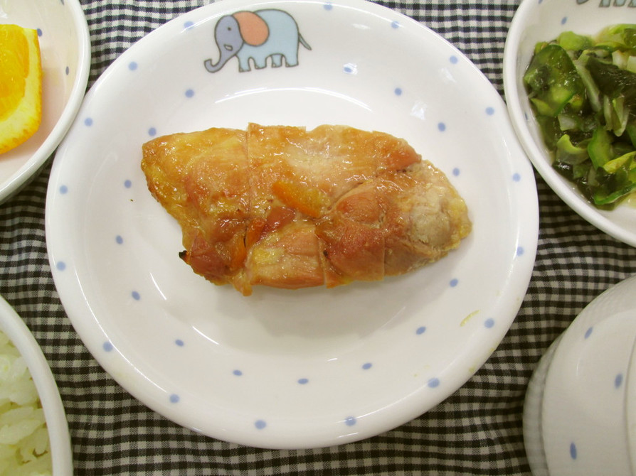鶏肉のマーマレード焼きの画像