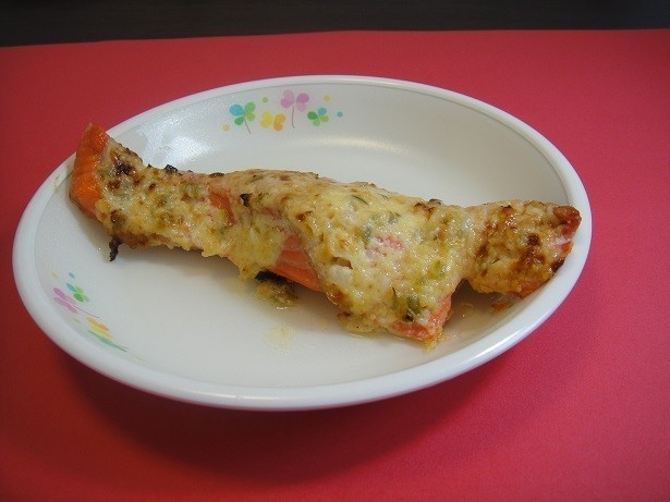 鮭のマヨネーズ焼き