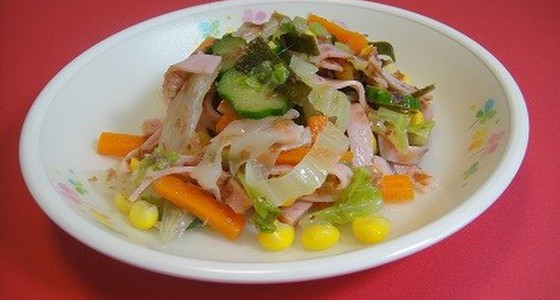 パイナップルプレッツェルサラダのレシピ