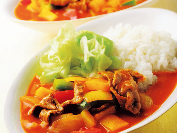 あられ切りカレー