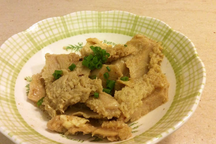 ハチノスのしょう油煮 沙爹酱金钱肚 レシピ 作り方 By ちここ３１２ クックパッド 簡単おいしいみんなのレシピが352万品