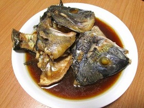 黒鯛のアラ煮